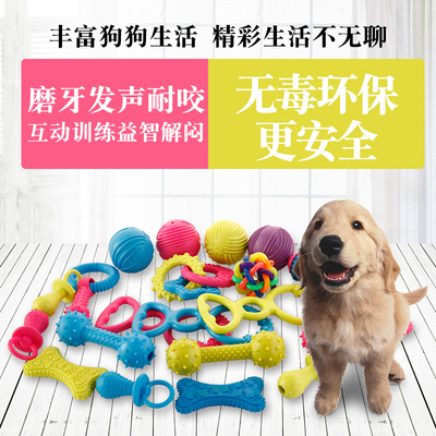 狗狗玩具耐咬磨牙金毛泰迪玩具球发声玩具大中小型犬幼犬宠物玩具